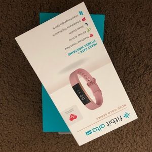 Rose Gold Fitbit Alta HR